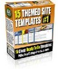 Thumbnail 15 Themed Site Templates 1 - with Private Label Rights