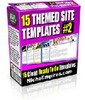 Thumbnail 15 Themed Site Templates 2 - with Private Label Rights