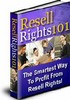 Thumbnail Resell Rights 101 - with Private Label Rights