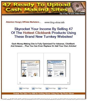Product picture Nearly 50 Ready Made Clickbank Websites