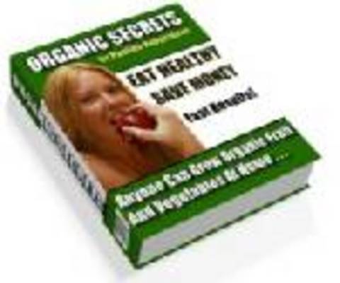 Product picture Organic Secrets with master resell rights