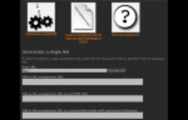 Product picture Anonym.to Clone Script with Resell Rights