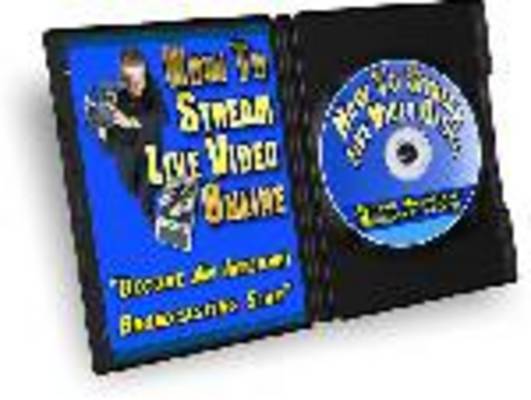 Product picture How to stream live video Online - Set 1 and 2 with MRR