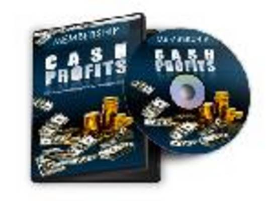 Product picture Membership Cash Profits with master resell rights