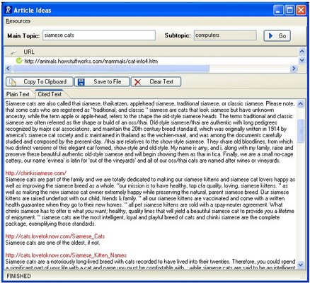 Product picture Article Ideas Software with mrr