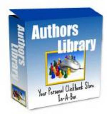 Product picture Authors Library - your personal Clickbank Store in a box