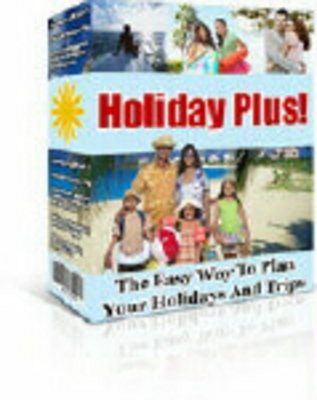 Product picture Holiday Plus - The easy way to plan your holiday and trips