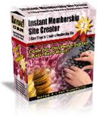Product picture Instant Membership Site Creator with MRR