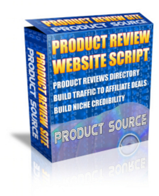 Product picture Product Review Site - with MRR