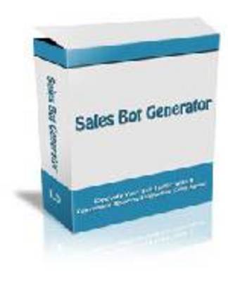 Product picture Sales Bot Generator - with MRR