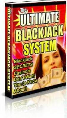 Product picture The Ultimate Blackjack System - with MRR