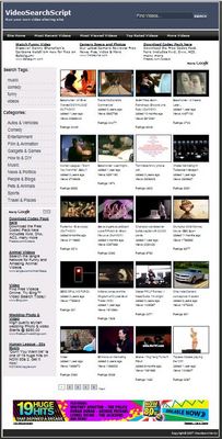 Product picture Video Search Website Script - with MRR