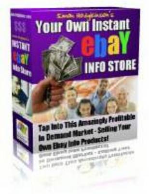 Product picture Your Own Instant eBay Info Store - with MRR