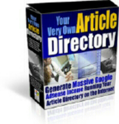 Product picture Your Very Own Article Directory - with MRR