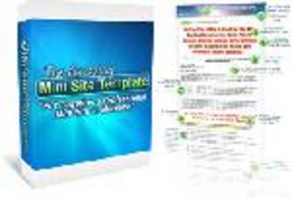 Product picture The Amazing Minisite Template