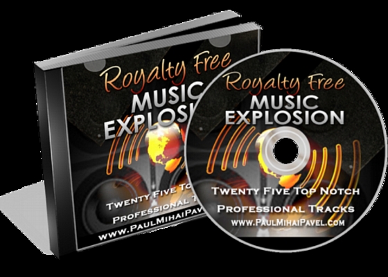Product picture Royalty Free Music Explosion - with MRR
