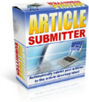 Product picture Article Submitter Software - with Private Label Rights