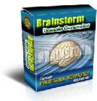 Product picture Brainstorm Domain Generator - with Private Label Rights
