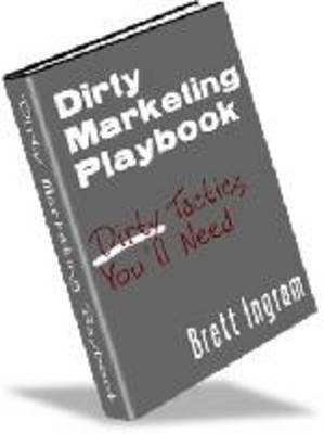 Product picture Dirty Marketing Playbook - with Private Label Rights