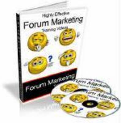 Product picture Forum Marketing Videos - with Private Label Rights