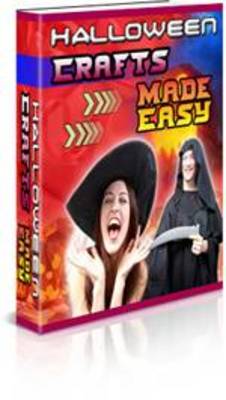 Product picture Halloween Crafts Made Easy - with Private Label Rights