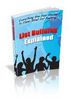 Product picture List Building Explained - with Private Label Rights