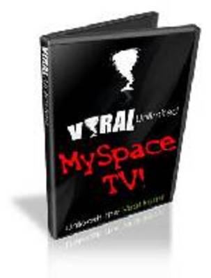 Product picture MySpace TV Videos - with Private Label Rights