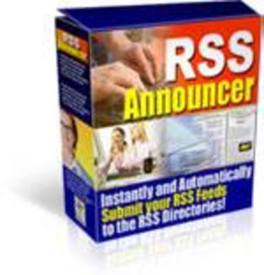 Product picture RSS Announcer - with Private Label Rights
