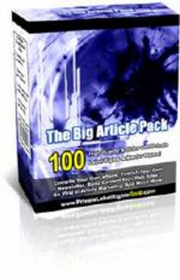 Product picture 100 Big Article Pack - with Private Label Rights